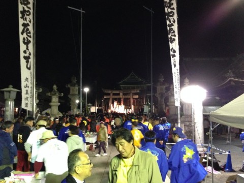 10豊川稲荷神社を貸し切っての前夜祭